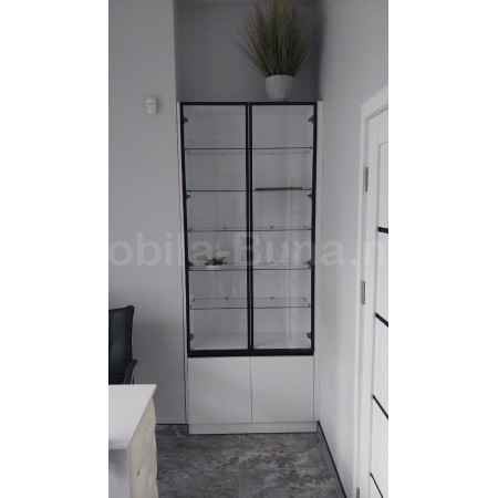 Шкаф-витрина для салона красоты А-21